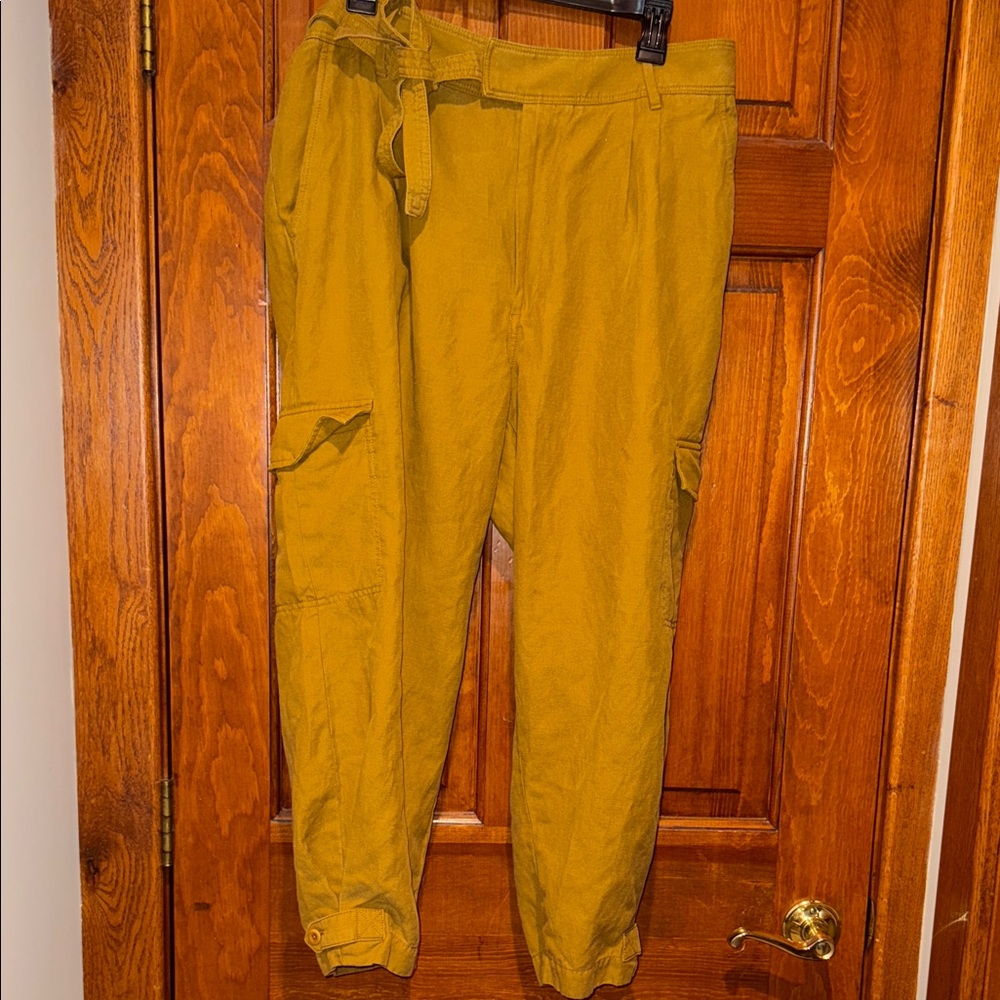 Banana Republic mustard Pants